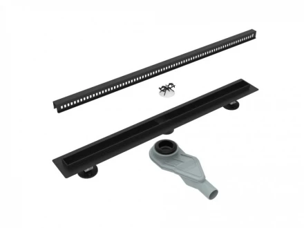 ESBANO SLIM SIDE-70MB Водоотводящий желоб матовый черный