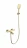 Wonzon &amp; Woghand Stay WW-B2026-A1-BG Смеситель для ванны с душем и термостатом темный графит
