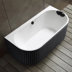 ABBER Leipzig AM9916BW ванна из искусственного камня