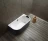 ABBER Leipzig AM9916BW ванна из искусственного камня