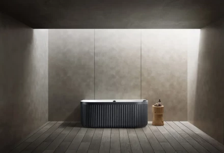 ABBER Leipzig AM9916BW ванна из искусственного камня