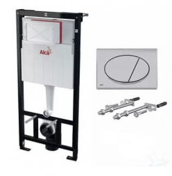 AlcaPlast A101/1120 Sádromodul Комплект 3в1 инсталляция с клавишей M71