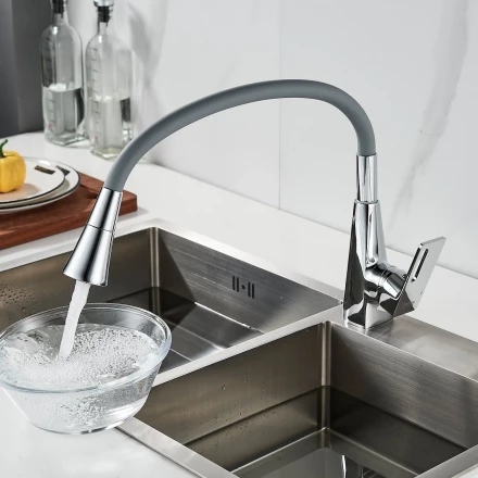 Raffine F313-9 Смеситель для кухни с гибким изливом
