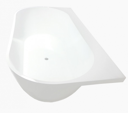 Ванна Castone Эдем 170x80 с полкой, без перелива