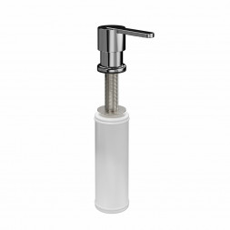Kerama Marazzi Logica Дозатор для мыла встраиваемый, хром