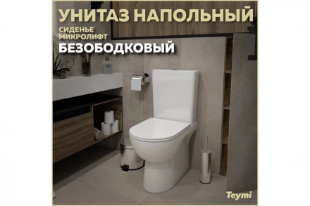 Teymi T40205 Aina Унитаз напольный с бачком и сиденьем