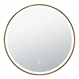 Azario Diana D800 AZ-Z-261CS Зеркало с подсветкой и функцией диммера в алюминиевой раме дерево
