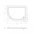 CEZARES TRAY-M-RH-120/90-550-35-W-R поддон smc