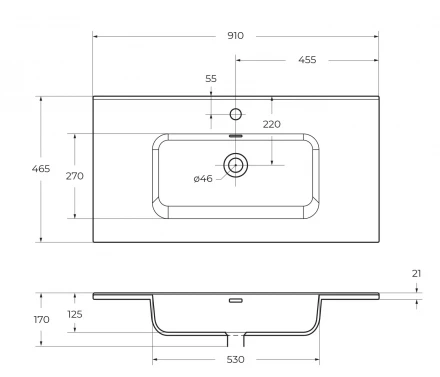 BelBagno KRAFT-700-2C-SO-PP тумба с раковиной подвесная