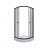 Triton Альфа-Блэк 90*90 Душевое ограждение