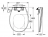 Grohe Bau Ceramic 39557SH0 Крышка-биде без фена
