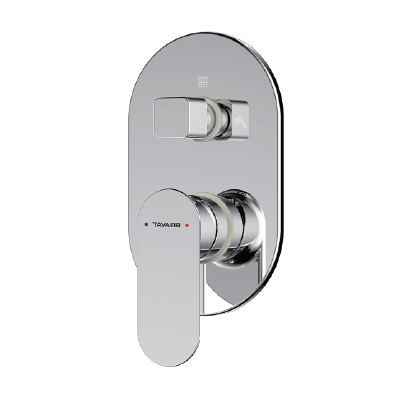 Bravat Gina104 P69194C встраиваемый смеситель на три позиции