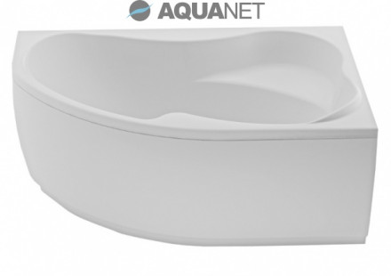 Aquanet Capri 160x100 правая акриловая ванна без гидромассажа