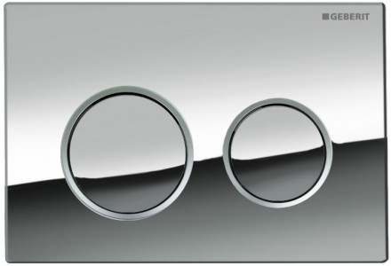 Geberit Omega20 115.085.KH.1 Клавиша смыва (Хром глянцевый)