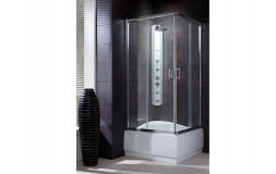 Radaway Premium Plus С1700 80х80 Душевой угол стекло коричневое