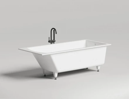 Salini Cascata 104213G Ванна встраиваемая белый 180x80