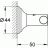 Grohe Essentials Authentic 40656001 Крючок двойной