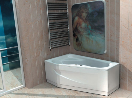Aquatek Медея 170x95 Акриловая ванна с гидромассажем левая