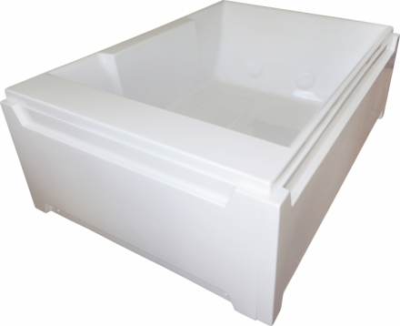 Royal bath Triumph RB665100SB Акриловая ванна 180x120x65 в сборе