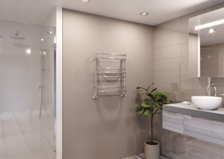 Lemark Luna LM41607 П7 500x600 Полотенцесушитель водяной
