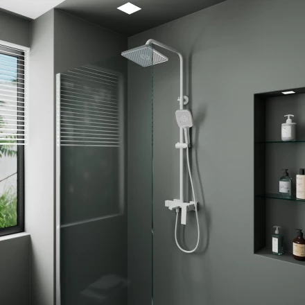 RUSH Thira TR3635-50White Душевая стойка
