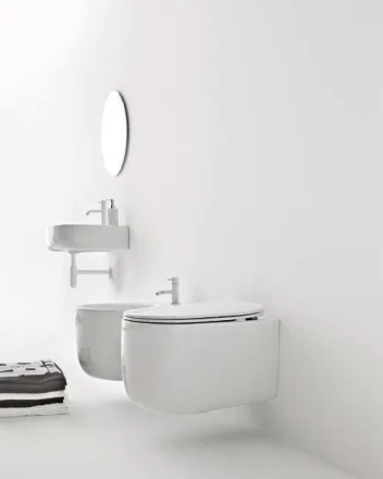 KERASAN Nolita А0002400320 биде подвесное белый