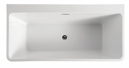 Azario OXFORD OXF17083 170х83х65 ванна акриловая пристенная