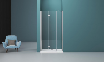 BelBagno ALBANO-BS-13-100+100-C-Cr душевая дверь