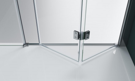 BelBagno ALBANO-BS-13-100+100-C-Cr душевая дверь