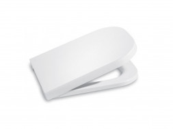 Roca Gap Rimless 801732004 Лакированная крышка soft close для унитаза