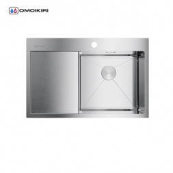 Omoikiri Akisame 78-IN-R мойка 780x510 нержавеющая сталь