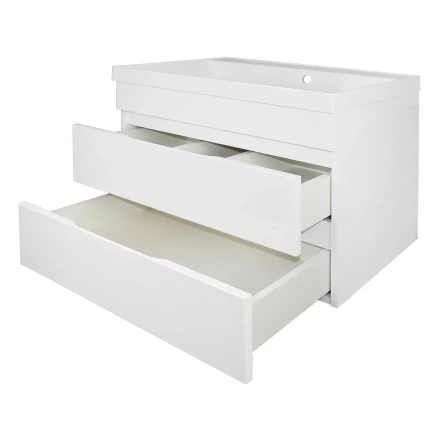 Azario Эстима 70/2 Тумба подвесная с раковиной Астория (CS00094583)