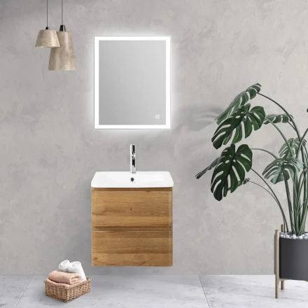 BelBagno VITTORIA-1000-2C-SO-BL-P тумба с раковиной подвесная
