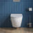 BelBagno Uno BB3105CHR-BS/SC Унитаз подвесной с сиденьем и креплением с функцией биде и смесителем