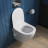 BelBagno Uno BB3105CHR-BS/SC Унитаз подвесной с сиденьем и креплением с функцией биде и смесителем