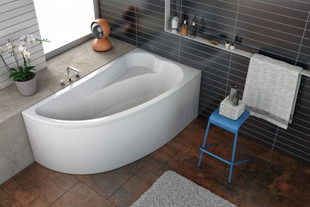Kolpa san Calando L 160x90 Basis акриловая ванна левая