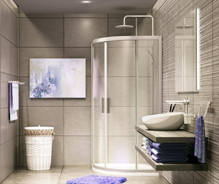 WasserKRAFT Lippe 45S01 Душевой угол 90x90