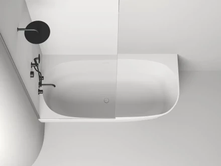 Salini Sofia 102515G Ванна угловая белый 170x85