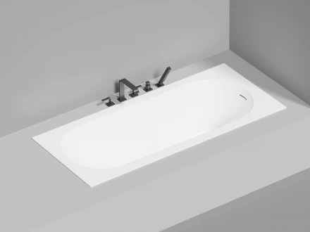 Salini Ornella 102422M Ванна встраиваемая белый 180x80