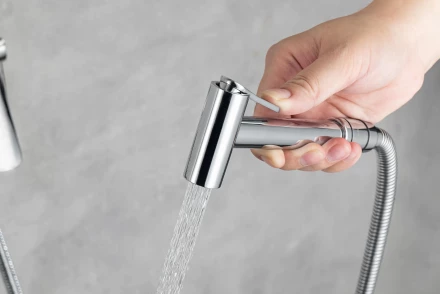 AQUATEK ВЕГА AQ1019CR комплект для гигиенического душа встроенный