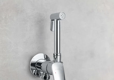 AQUATEK ВЕГА AQ1019CR комплект для гигиенического душа встроенный