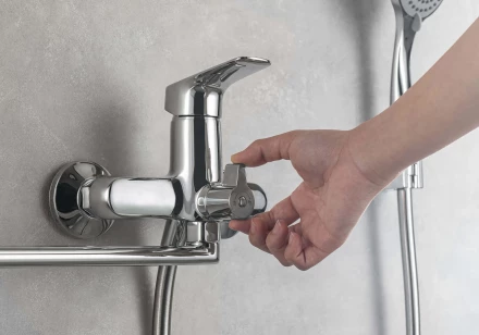 AQUATEK ВЕГА AQ1042CR смеситель для ванны с длинным изливом