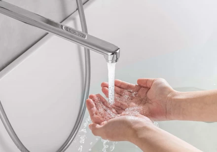 AQUATEK ВЕГА AQ1042CR смеситель для ванны с длинным изливом