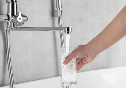 AQUATEK ВЕГА AQ1042CR смеситель для ванны с длинным изливом
