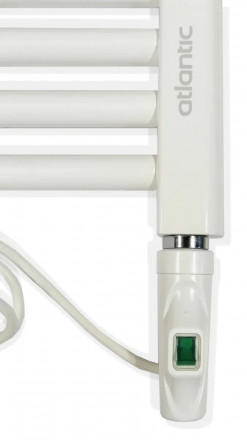 Atlantic Theola Plug Белый 700x400 Электрический полотенцесушитель