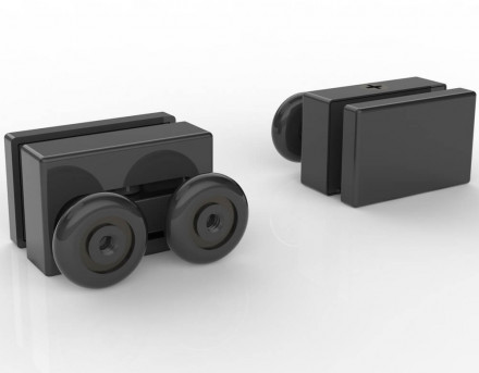 Black&amp;White S872-900 Black Душевой уголок 90x90