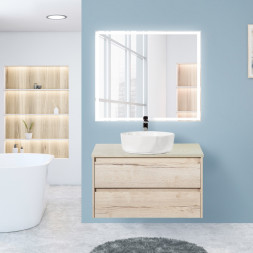 BelBagno SPC-GRT-900-800-LED-BTN Зеркало