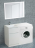 Belbagno LAVANDERIA-580/1200-2C-PIA-BL Тумба под раковину