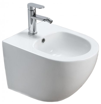 Azario Grado AZ-0046-BW SP 48x37x32,5 подвесное биде белый глянец