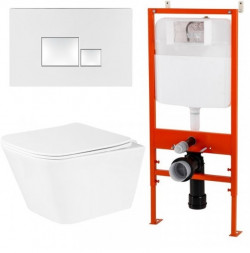 BelBagno Duo set 4 Инсталляция с унитазом